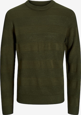 Pulover 'TOBY' de la JJ Rebel pe verde: față