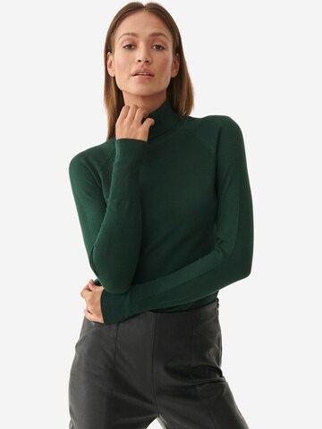 TATUUM Sweater 'Nekoki 1' in Green: front