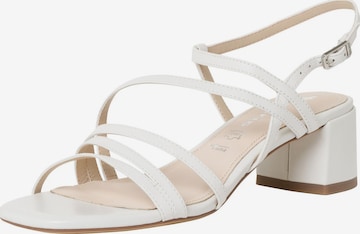 Tamaris Strap sandal in White: front