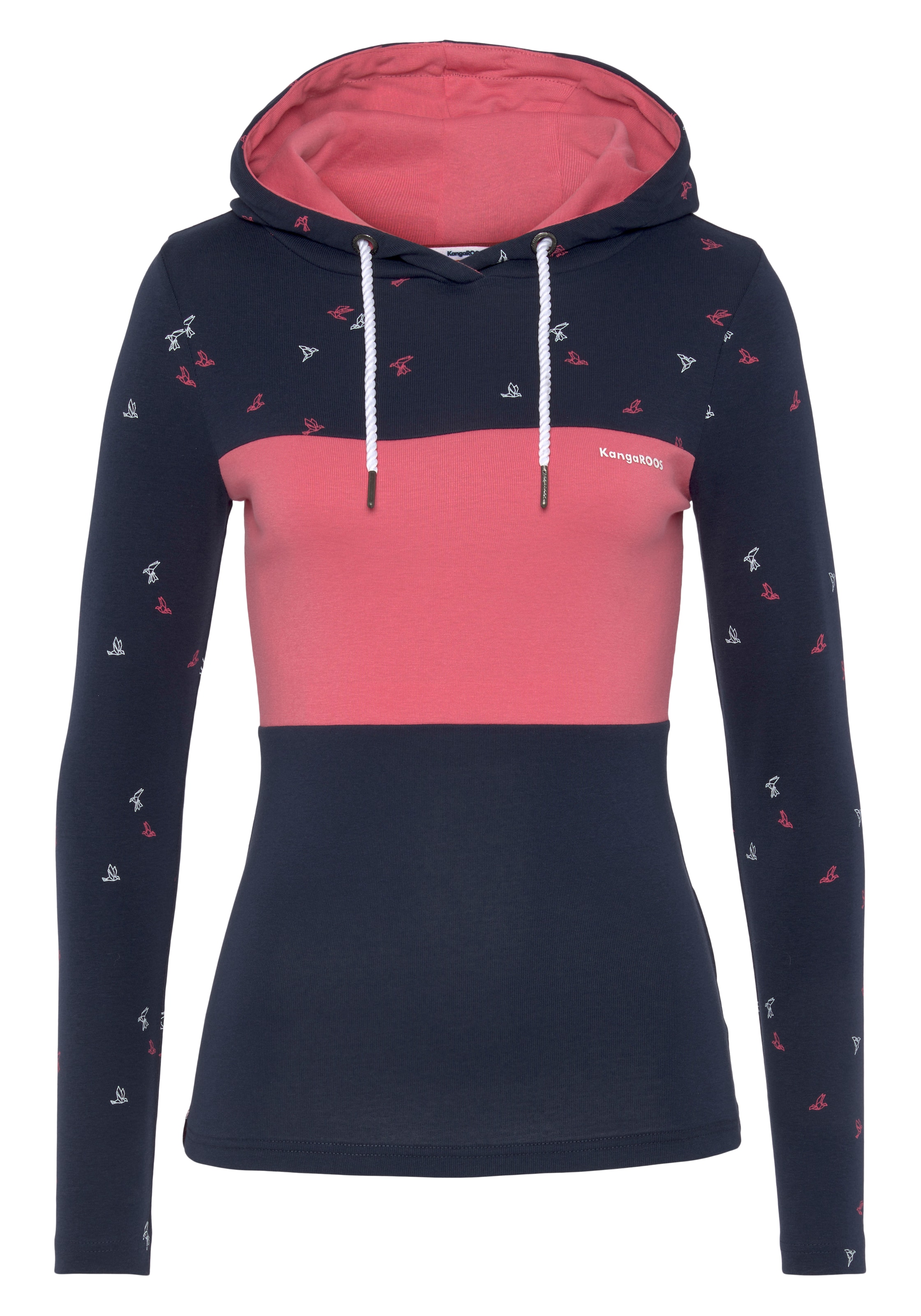 KangaROOS Sweatshirt in Blue: front