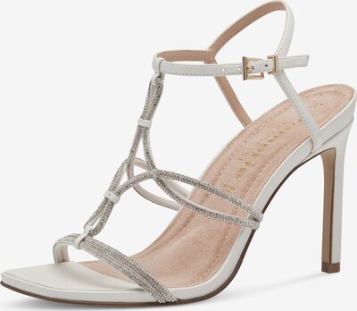 TAMARIS Sandal in Silver / White, Item view