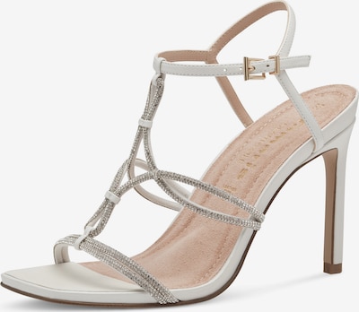 TAMARIS Sandal in Silver / White, Item view