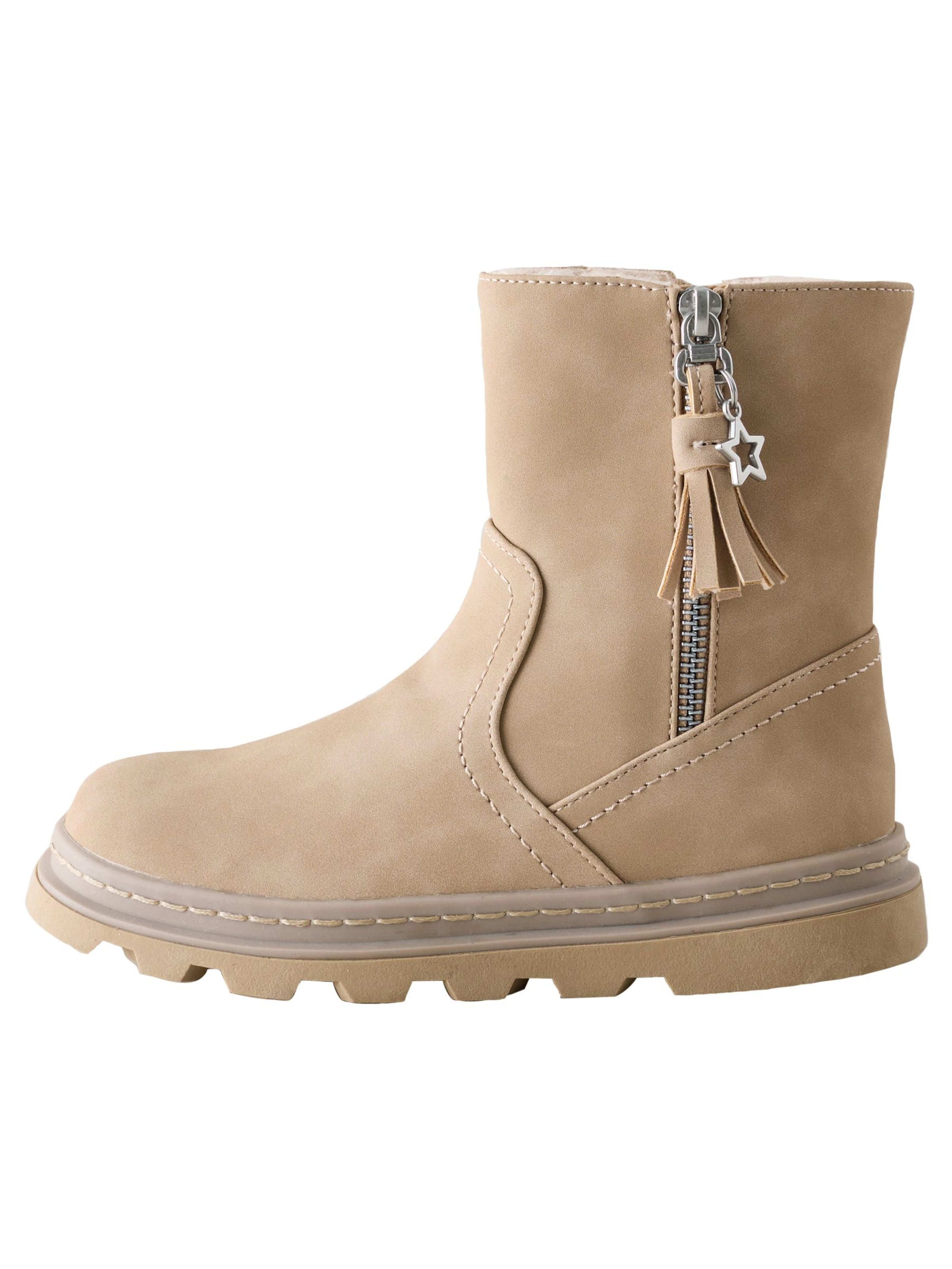 Next Stiefel in Beige: Vorderseite