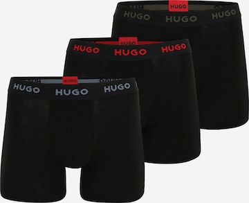 HUGO Boxershorts in Schwarz: Vorderseite