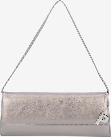 Picard Clutch 'Auguri' in Silber: Vorderseite