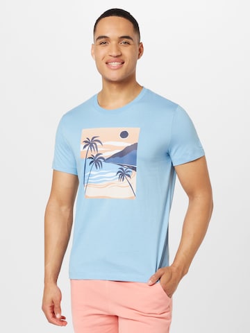 WESTMARK LONDON Bluser & t-shirts 'View Palm' i blå: forside