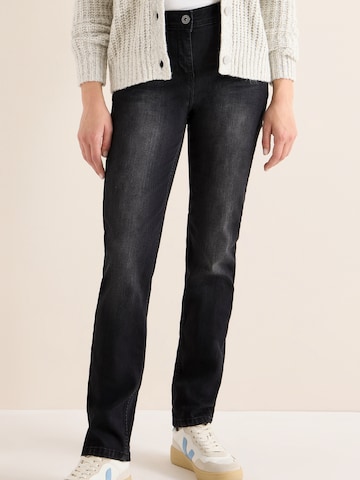 Slimfit Jeans 'Toronto' di CECIL in nero: frontale