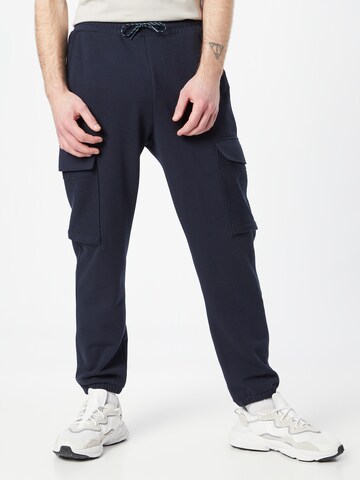 Effilé Pantalon cargo SCOTCH & SODA en bleu : devant