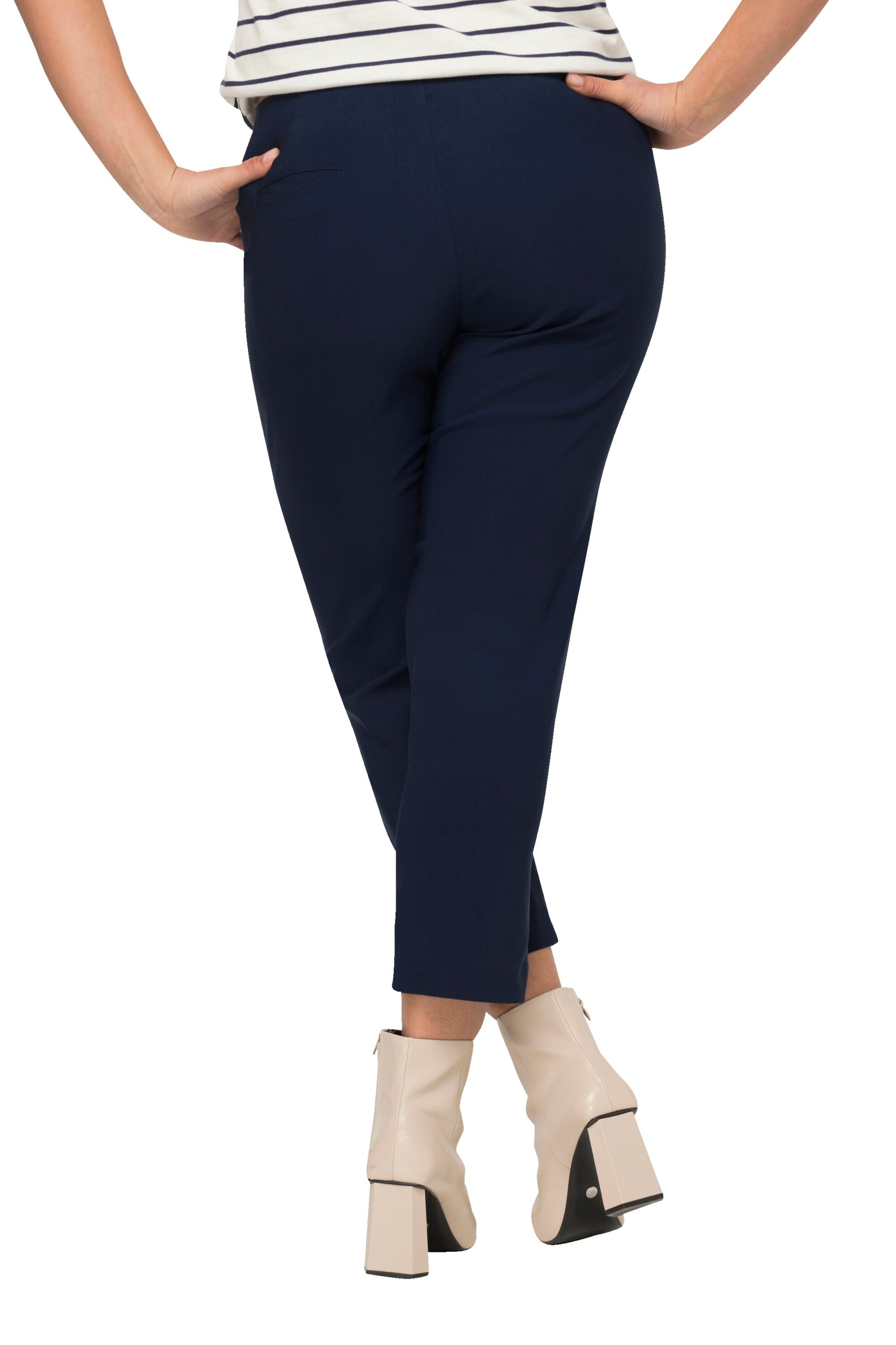 MIAMODA Regular Hose in Blau