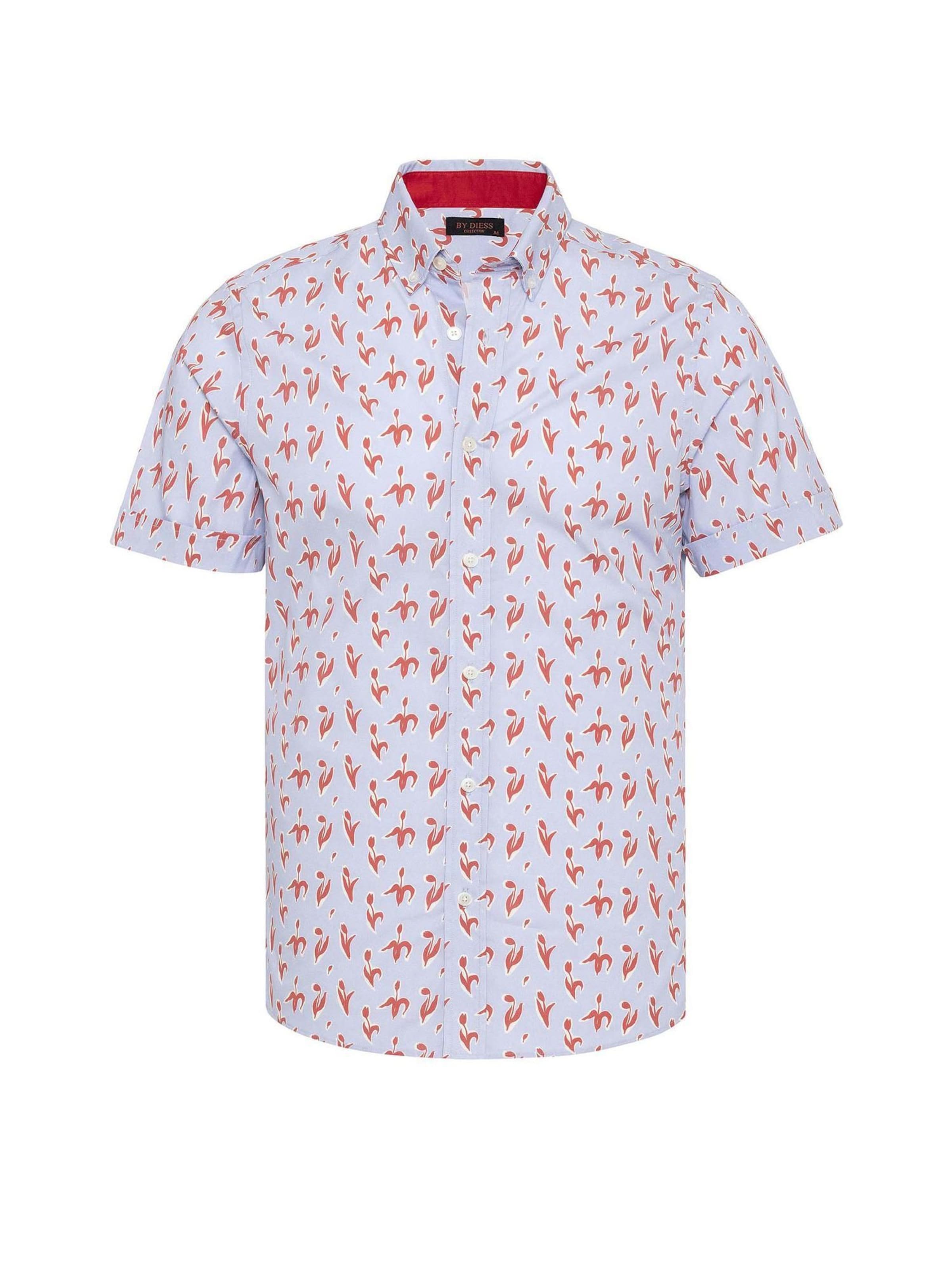 By Diess Collection Regular fit Риза в синьо: отпред