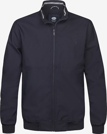 Petrol Industries - Chaqueta de entretiempo en negro: frente