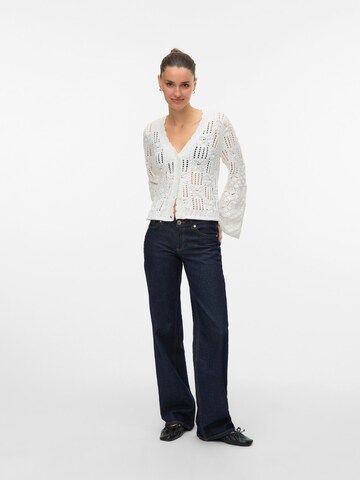 VERO MODA Cardigan i hvid