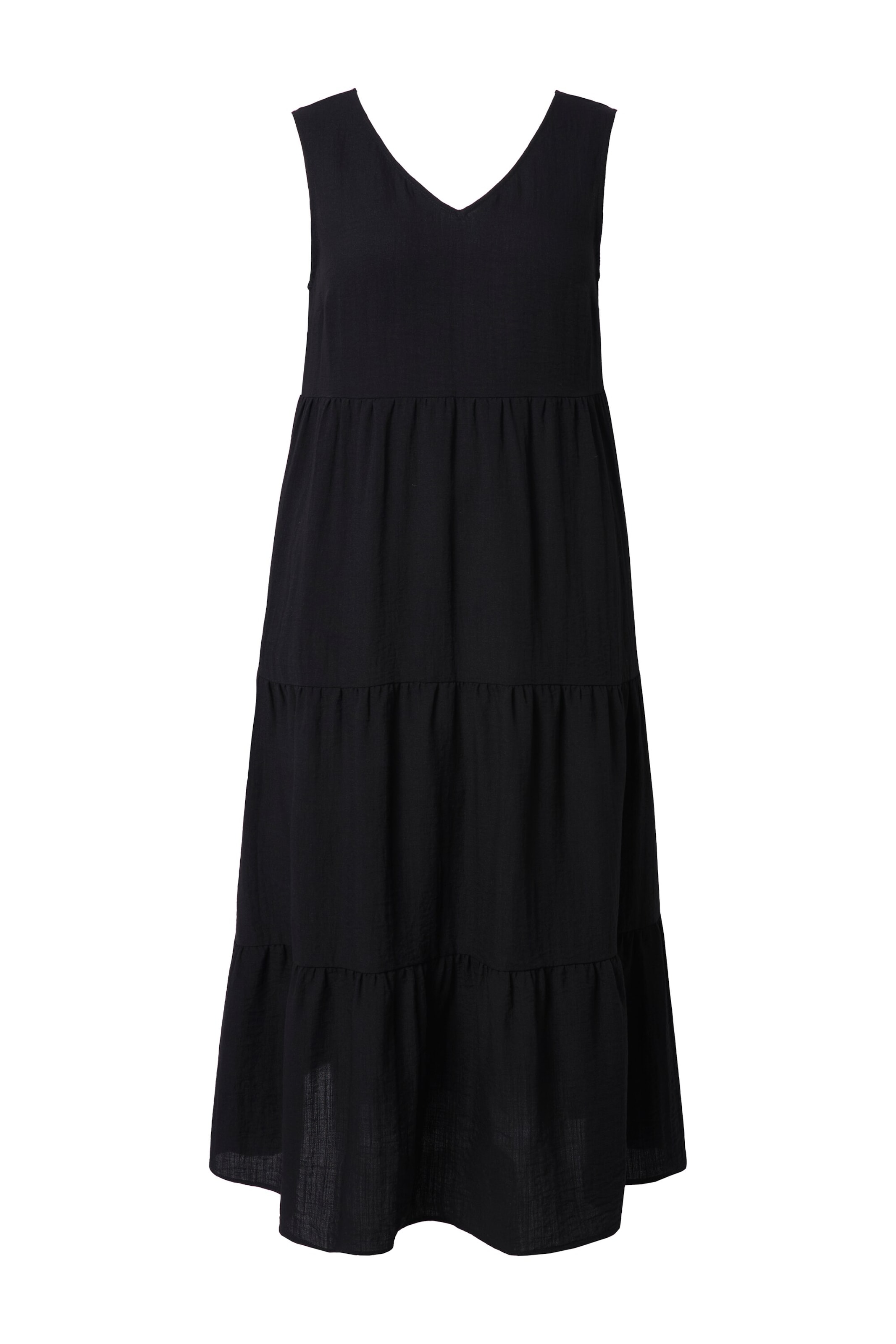 Ulla Popken Kleid in Schwarz: Vorderseite