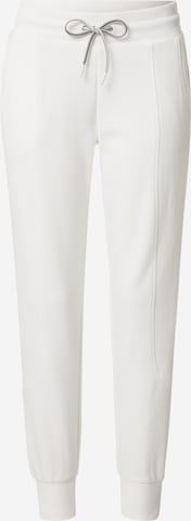 Effilé Pantalon de sport ESPRIT en blanc : devant