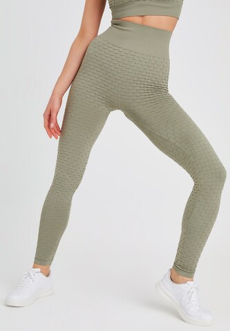 Leif Nelson Skinny Leggings in Grün