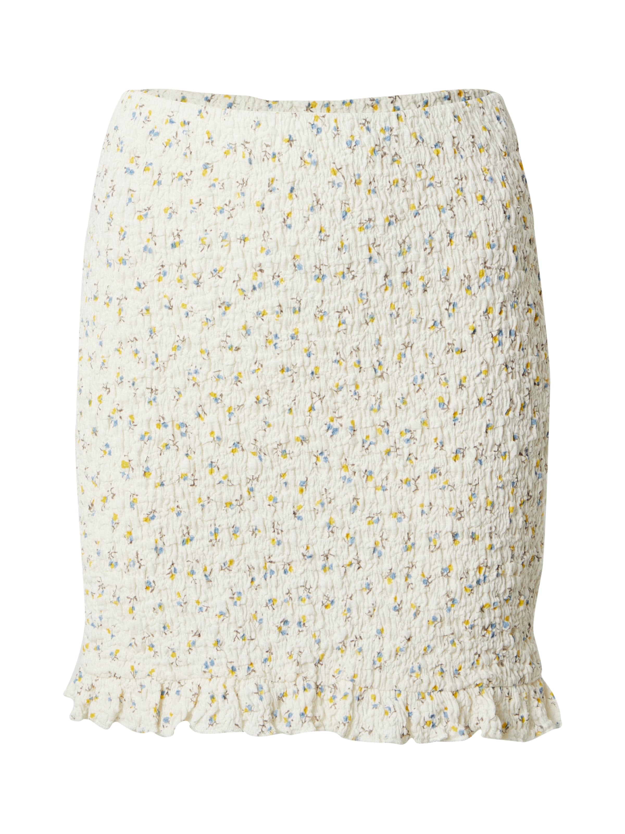 EDITED Kjol &#x27;Cleo&#x27; i vit: framsida