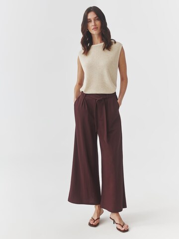 TATUUM Wide Leg Hose 'Zami' in Braun