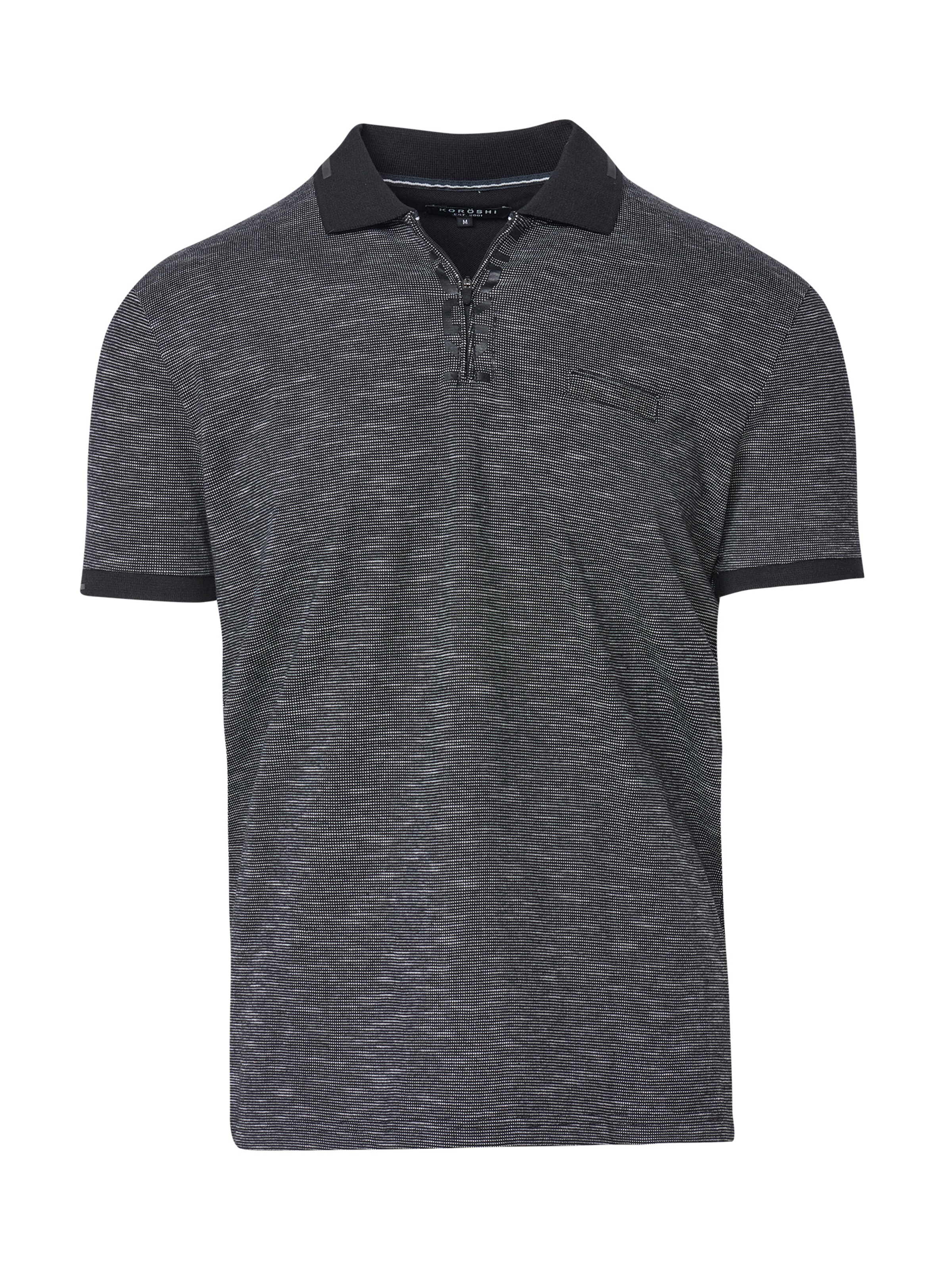 KOROSHI - Camisa em preto: frente