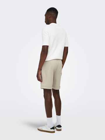 Regular Pantalon 'ONSNewkodyl' Only & Sons en beige