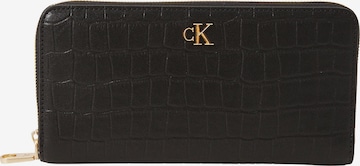 Portamonete di Calvin Klein in nero: frontale