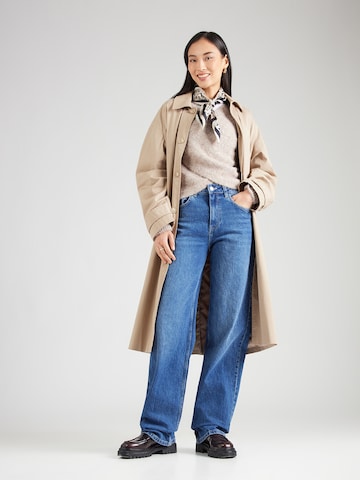 ONLY Sweater 'ONLZaggie' in Beige