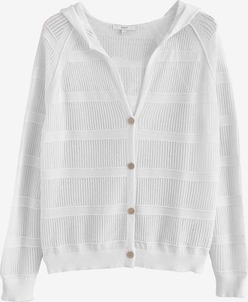 balta Next Kardiganas: priekis