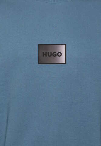 HUGO Sweatshirt 'Danotop' in Blue