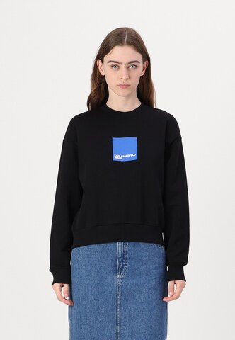 KARL LAGERFELD JEANS Свитшот в Черный: спереди