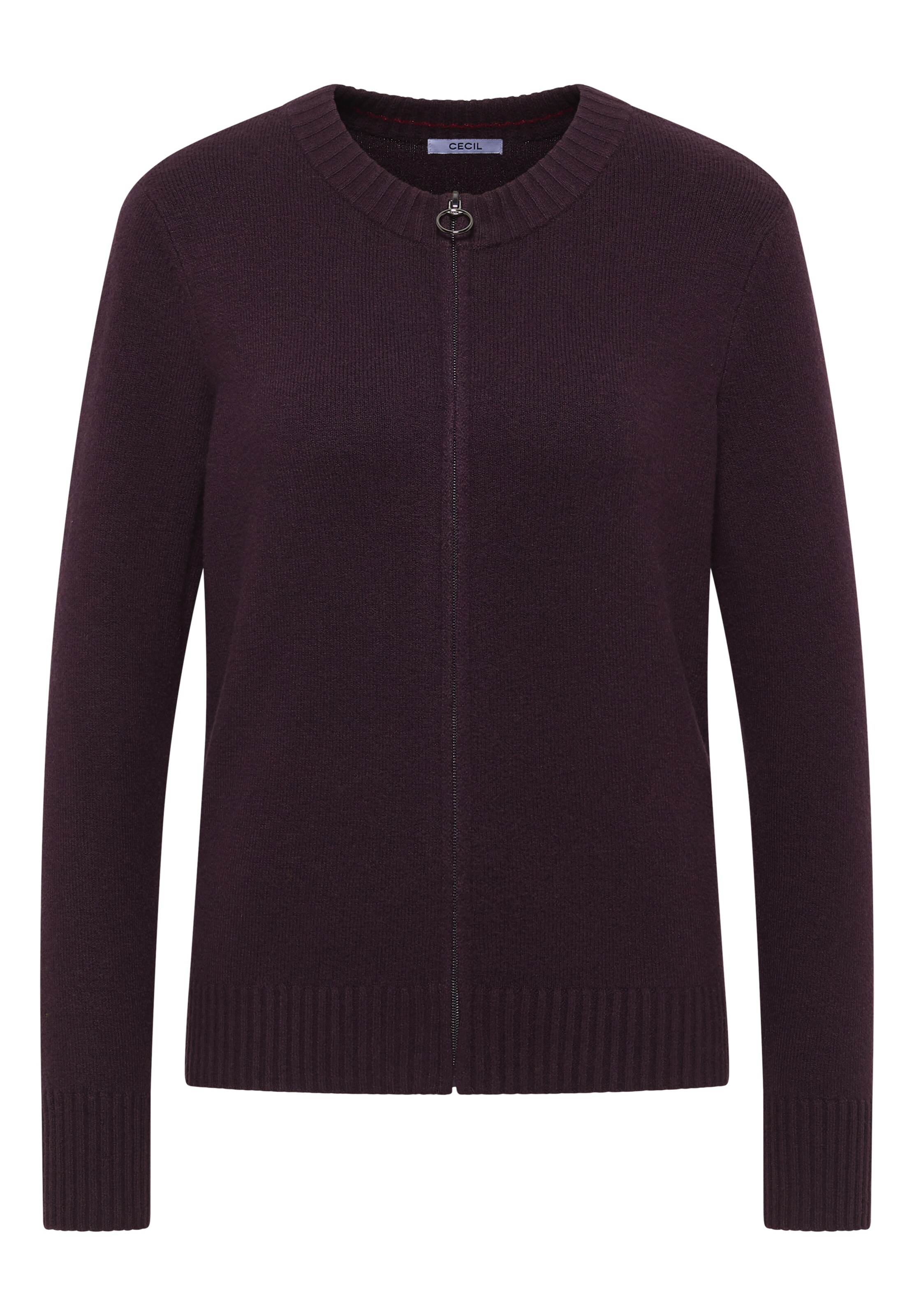 CECIL Strickjacke in Lila: Vorderseite