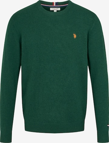 U.S. POLO ASSN. Neulepaita 'Ketil' värissä vihreä: etupuoli