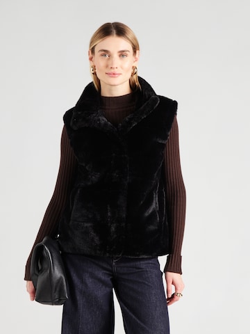 Gilet monari en noir : devant