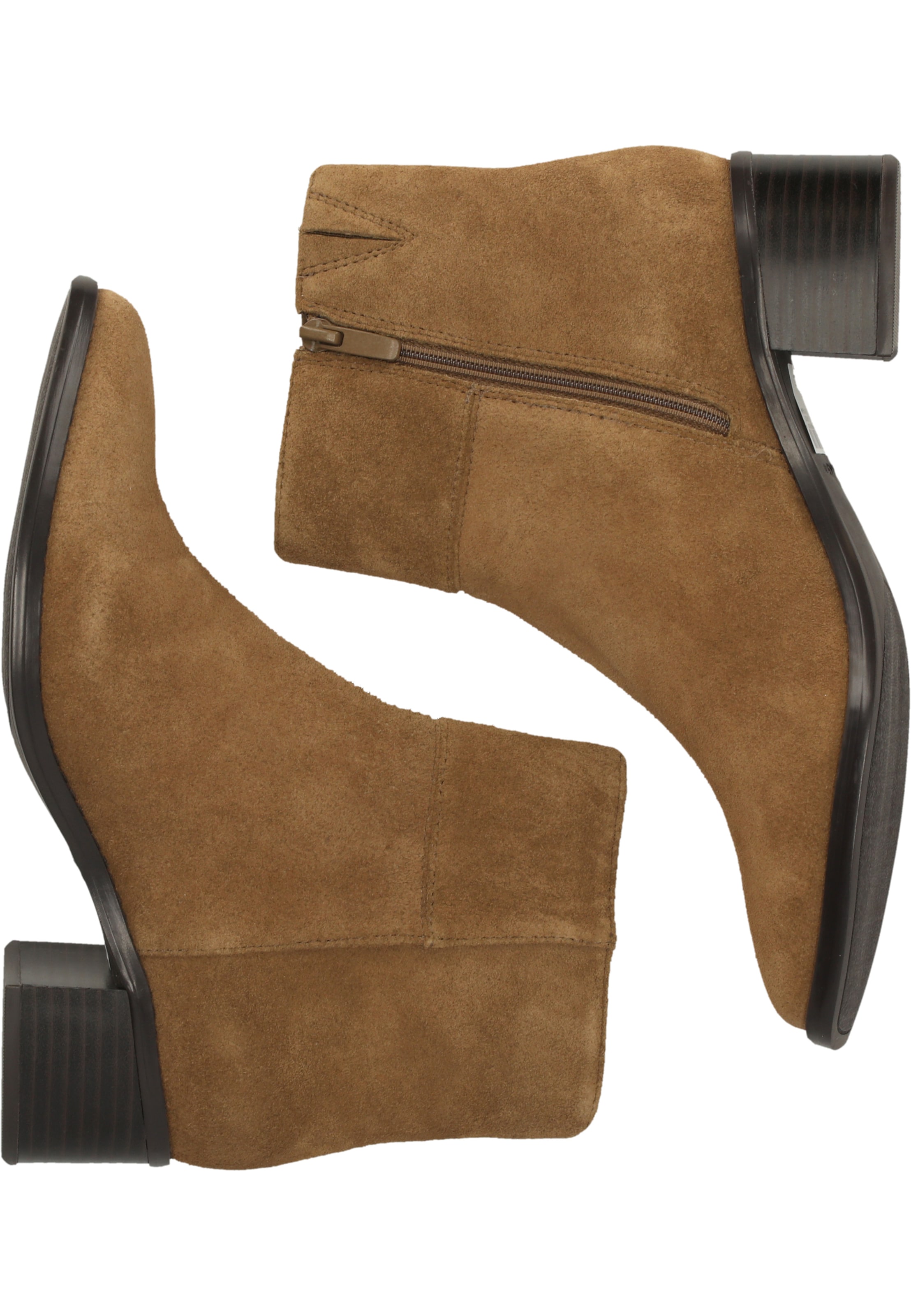CLARKS Enkellaarsjes 'Wrenn Top' in Bruin
