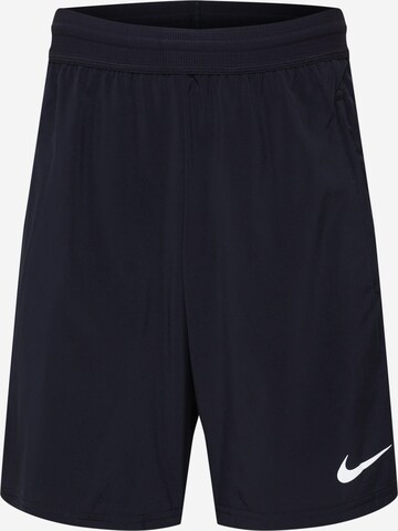 Regular Pantalon de sport NIKE en noir : devant