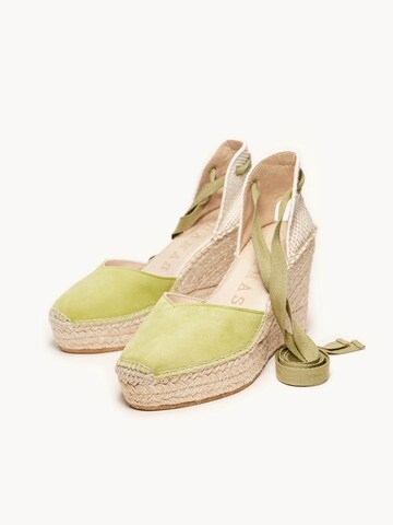 Alhamas Sandals 'Alpargata' in Green