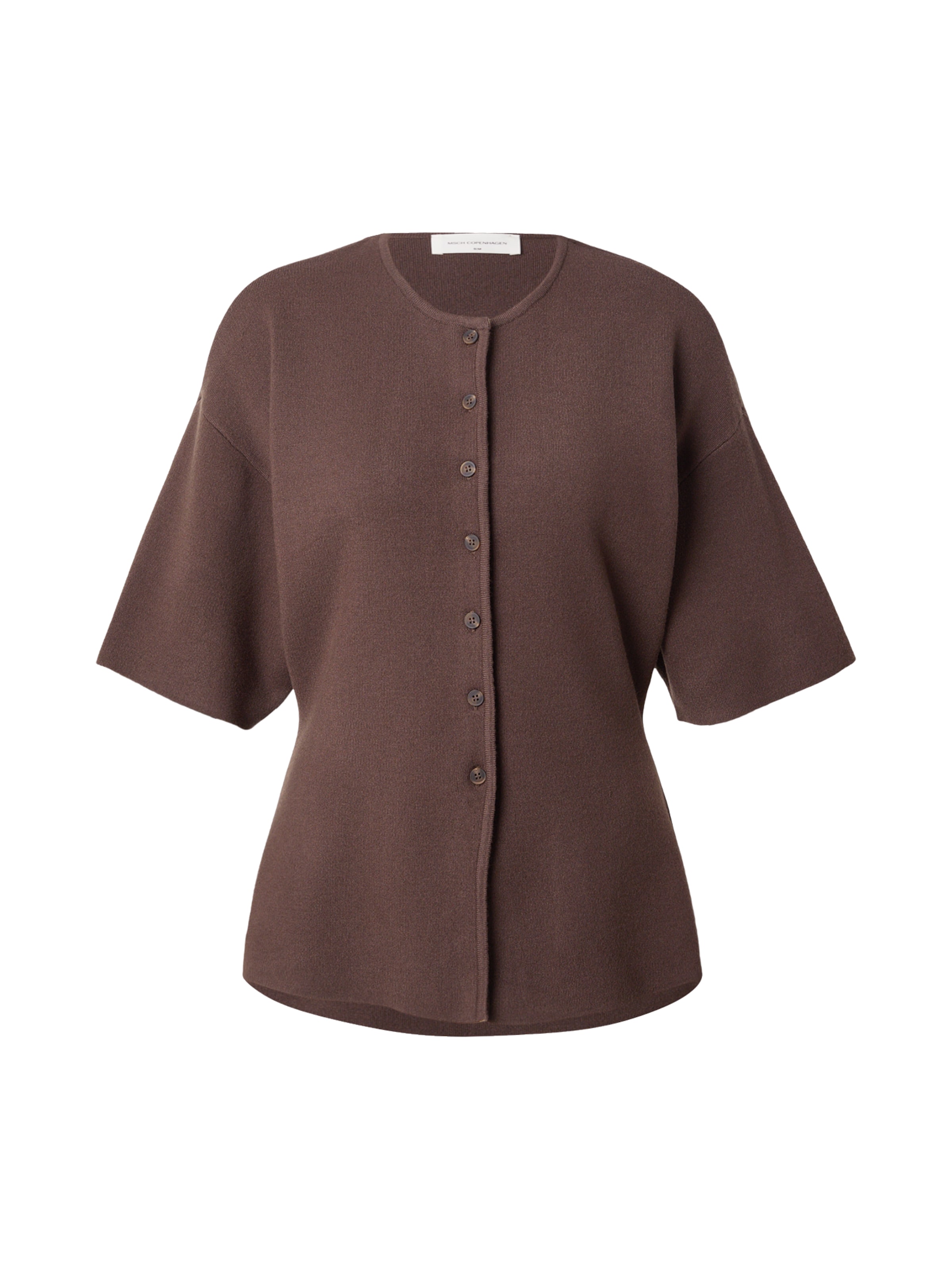 MSCH COPENHAGEN Cardigan 'Mirielle East' i brun: forside