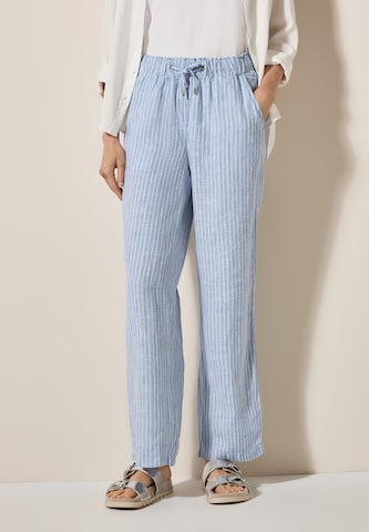 CECIL Wide Leg Hose in Blau: Vorderseite