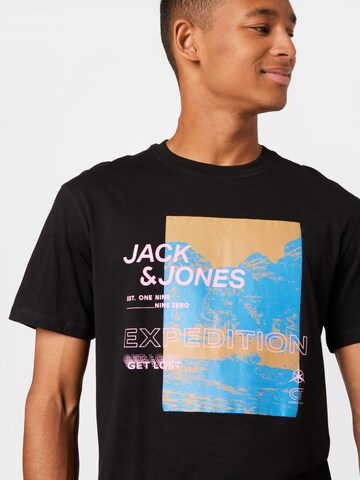 JACK & JONES Shirt 'DESERT TREK' in Black