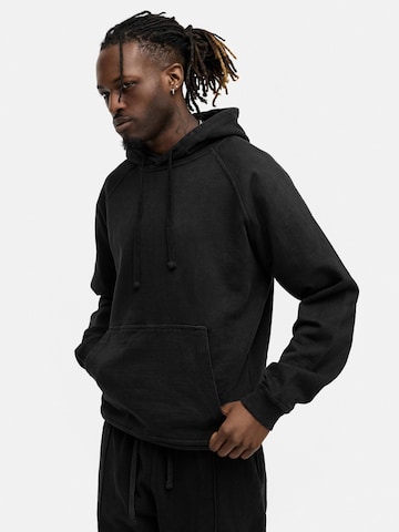 Daily Cotton Sweatshirt 'DCMONOWI' in Black: front