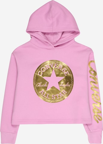 CONVERSE - Sudadera en rosa: frente