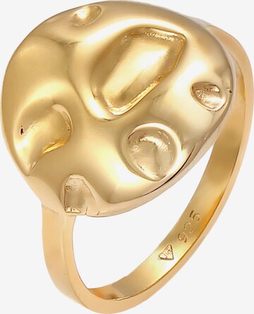 ELLI Ring Organic in Gold: predná strana
