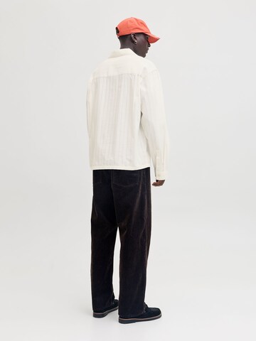 JACK & JONES Comfort Fit Skjorte i hvid