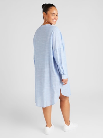 Camicia da donna 'APELDOORN' di ONLY Carmakoma in blu