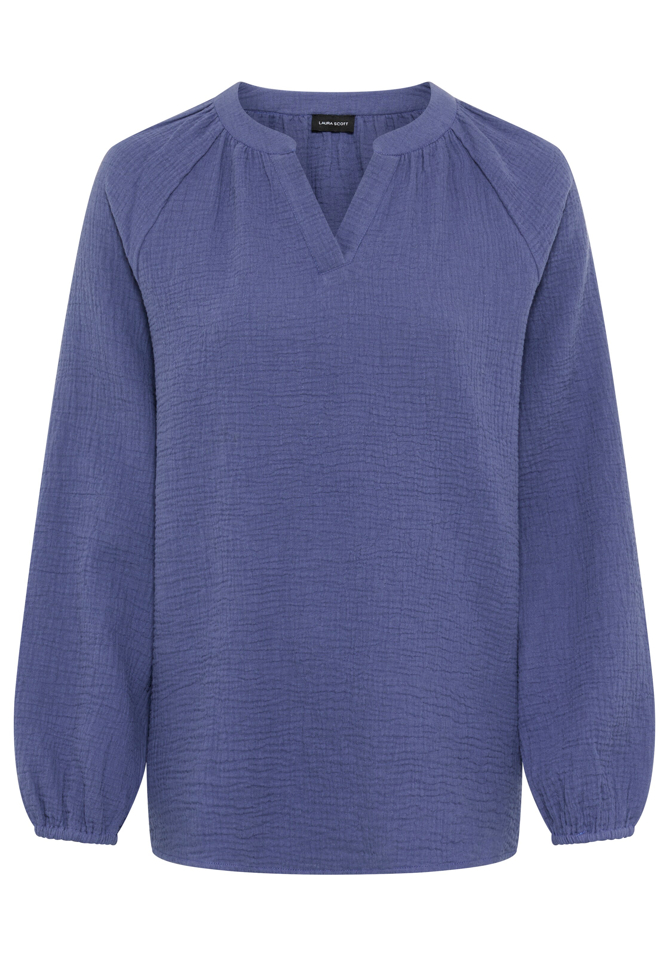 LAURA SCOTT Bluse in Blau: Vorderseite