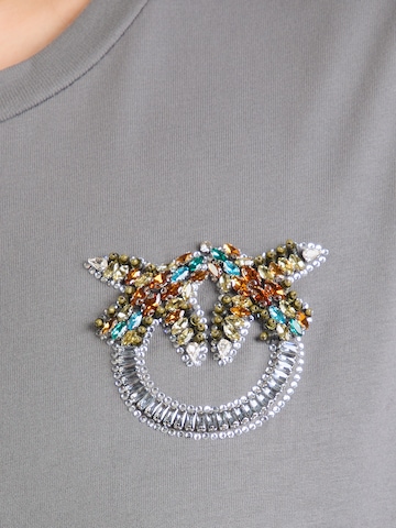 PINKO Μπλουζάκι 'STREPITOSO' σε γκρι