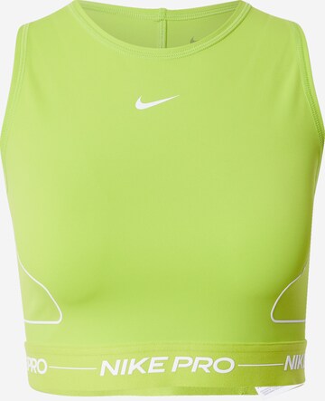 NIKE Sporttop in Groen: voorkant