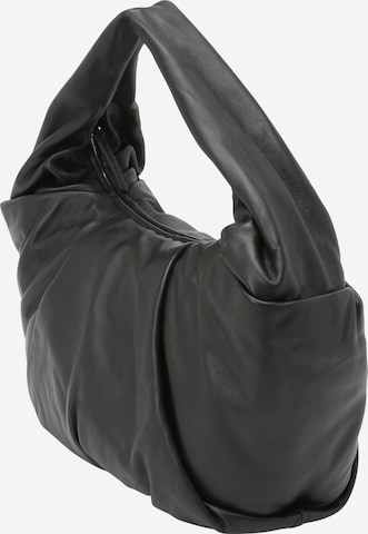 Les Visionnaires - Bolso de hombro 'GRETA' en negro: frente