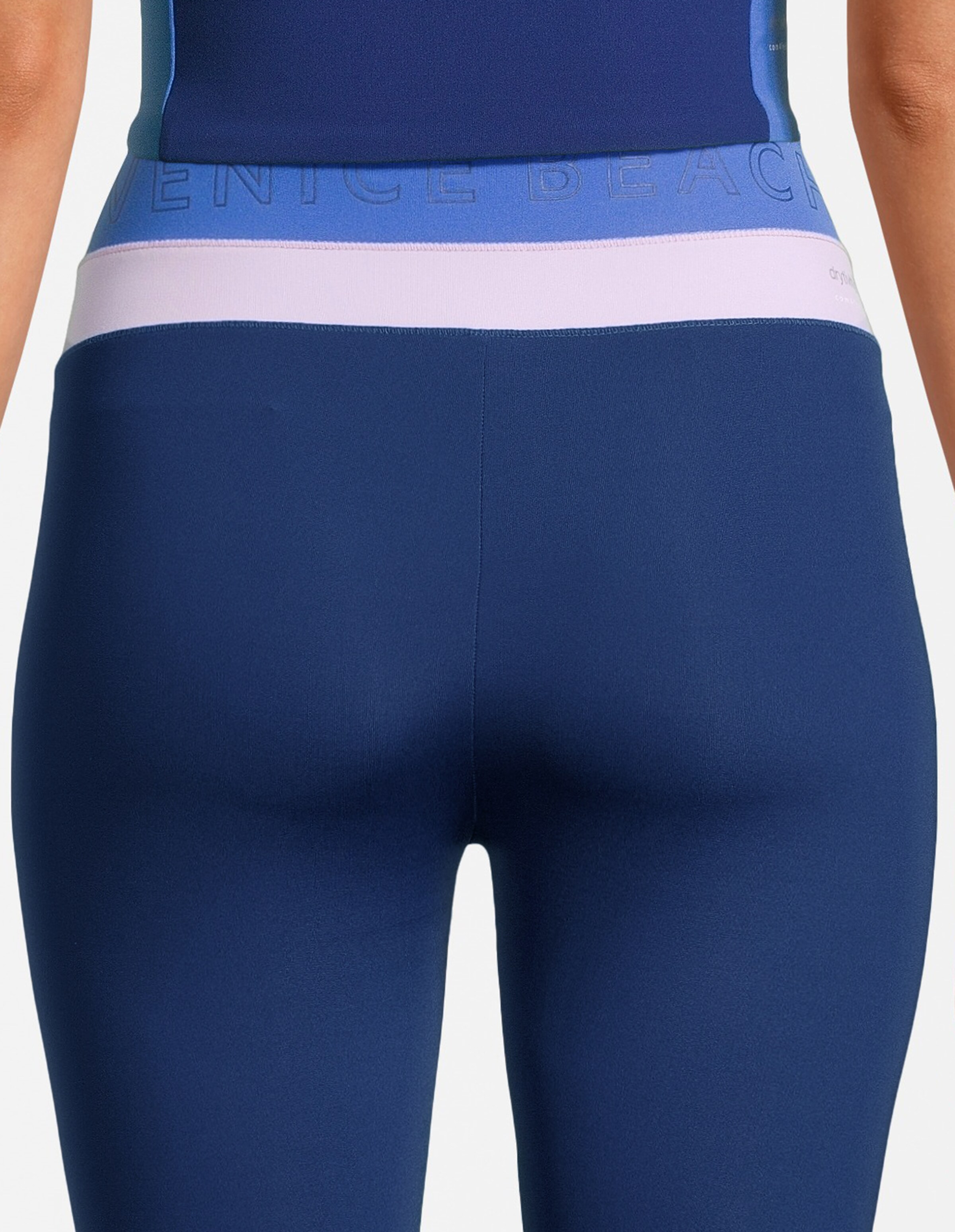 VENICE BEACH Skinny Workout Pants in Blue