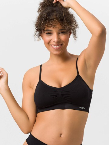 BeeDees Top 'Bustier Comfee Strap Top' in Black