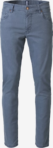 MEYER Slimfit Jeans 'M5' in Blauw: voorkant