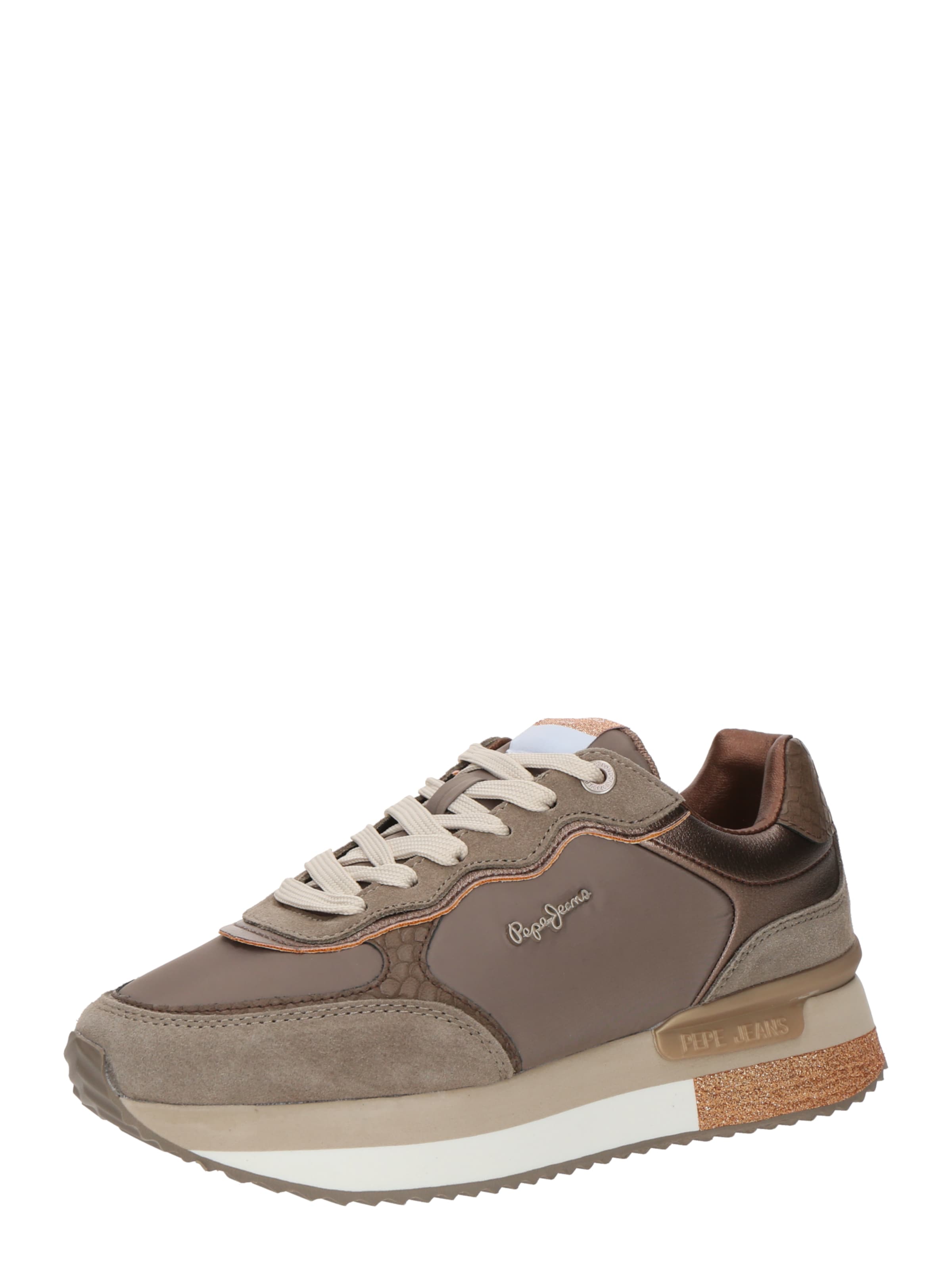 Pepe Jeans Sneakers laag 'Rusper W' in Beige: voorkant